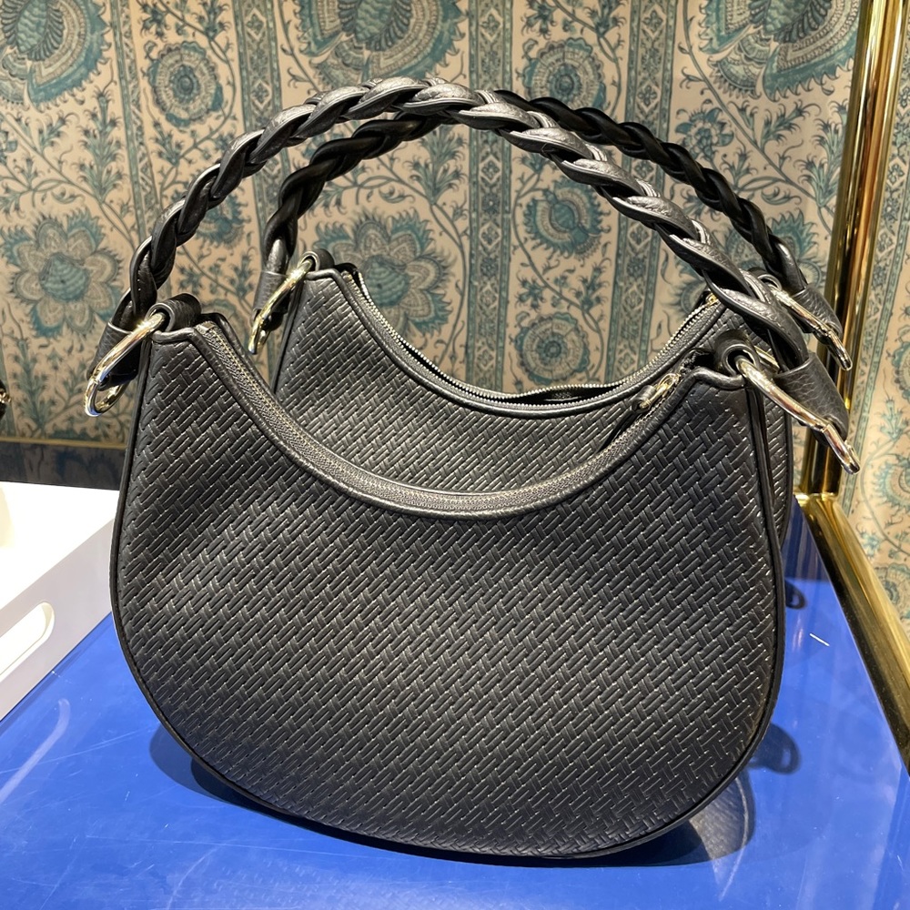 Draper james micro hobo in black